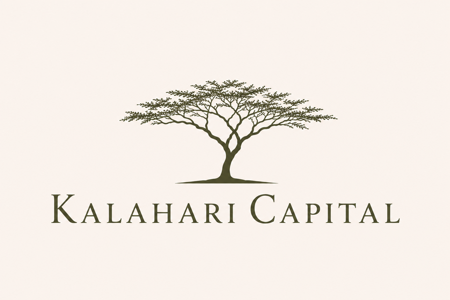 Kalahari Capital — acacia tree mark
